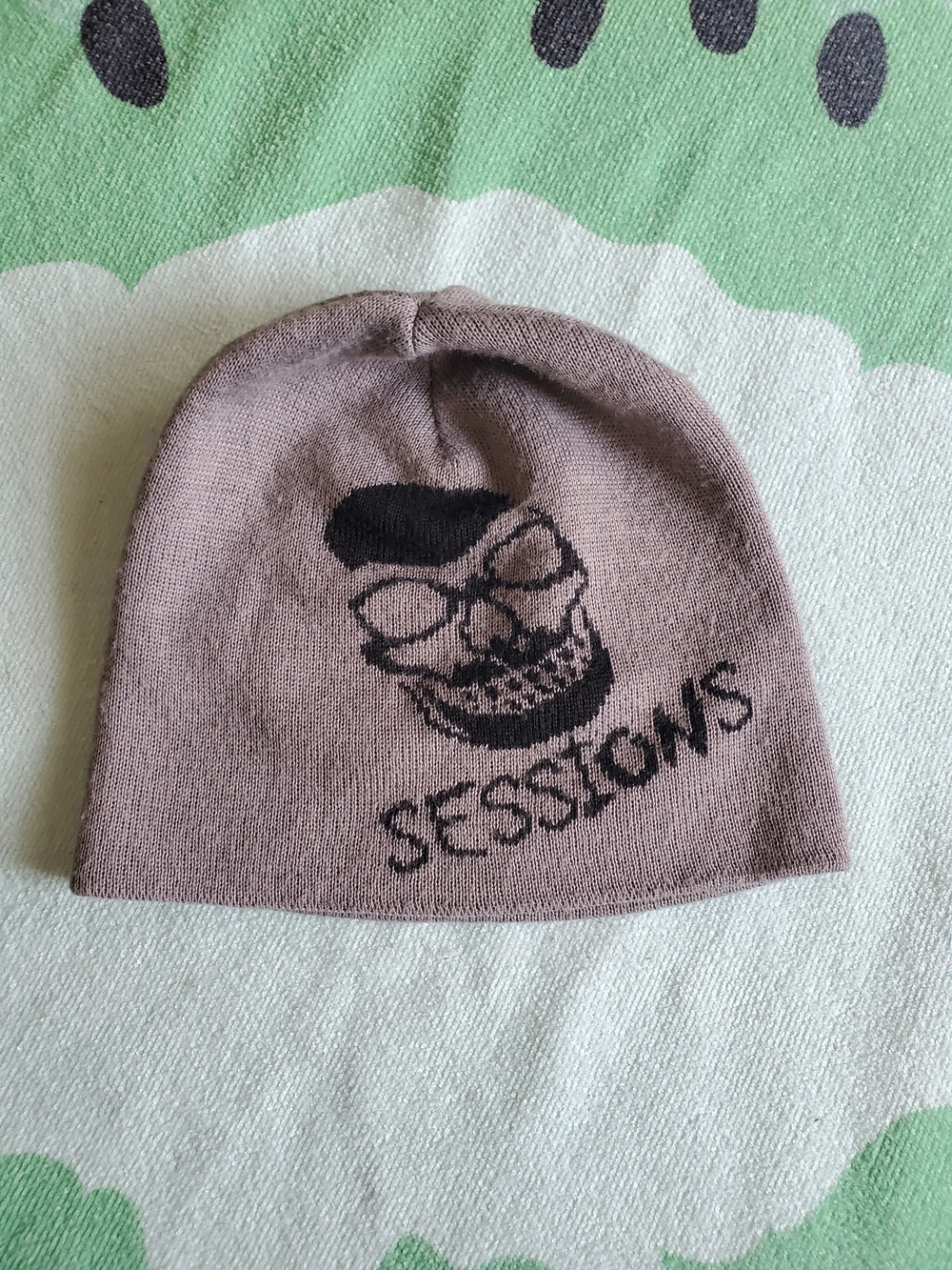 Sessions Grey Beanie